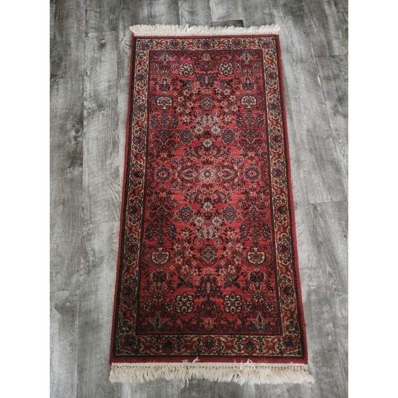 Louis De Poortere Mossoul Persain Orient Jhon Lewis Luxury Rug Runner 26" X 53" - Picture 3 of 7